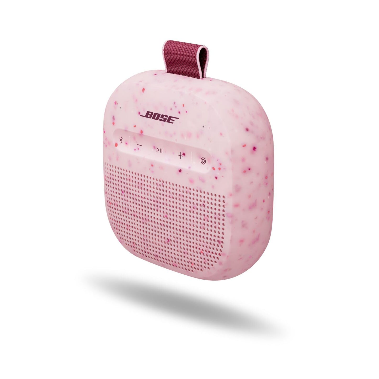 Bose SoundLink - Altavoz Bluetooth Micro portátil, Altavoz inalámbrico para Exteriores, hasta 12 Horas de duración de la batería, Impermeable y a Prueba de Polvo, Color Rosa pétalo - Edición Limitada