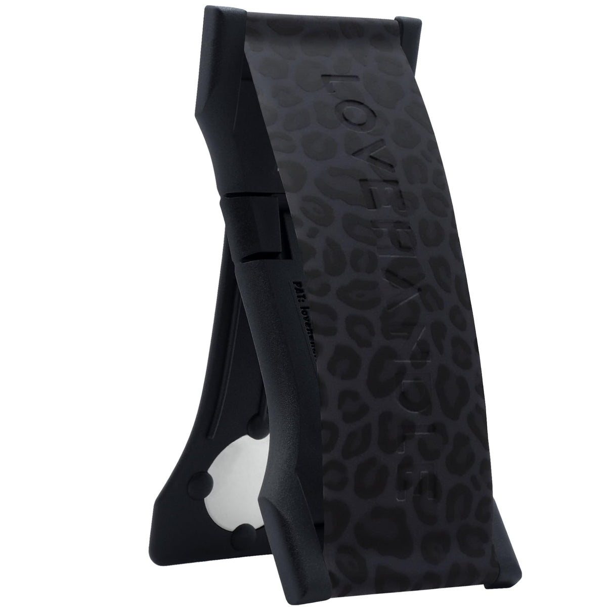 Soporte Magnético LoveHandle PRO Leopardo Negro Premium para Teléfono y Tableta