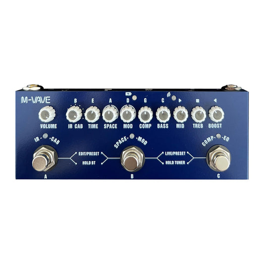 Cube Baby Pedal de Efecto Combinado de Graves Multifuncional portátil con reproducción de música Wirel grabación de teléfono o función de Interfaz