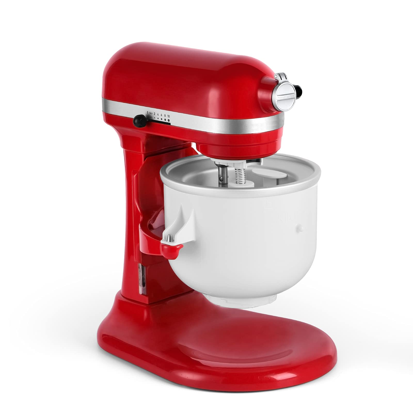 Kitchood Ice Cream Maker Attachment for Kitchenaid Stand Mixer,2-Quart Frozen Yogurt - Ice Cream & Sorbet Gelato Maker,Fits 4.5 qt and Larger Mixers