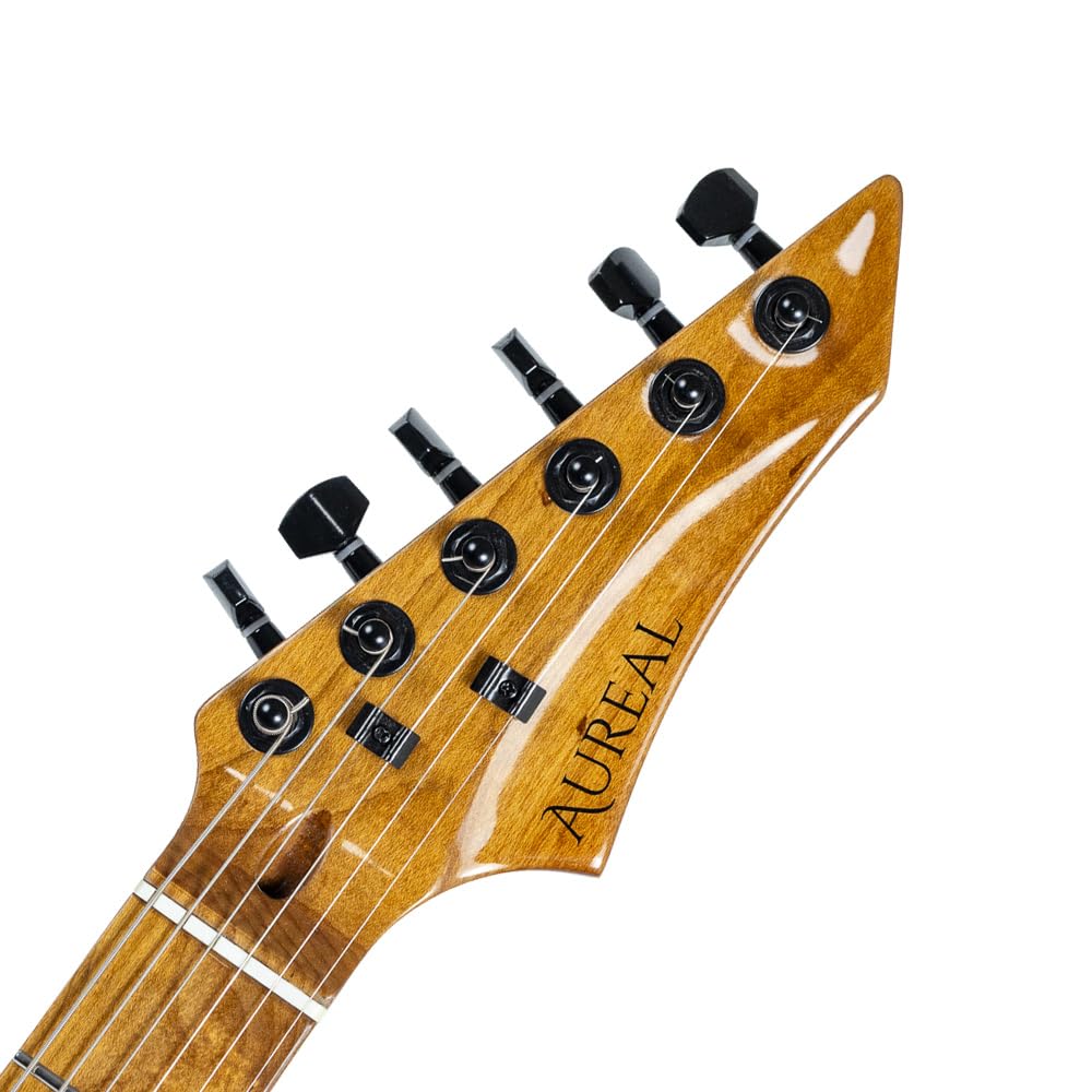 Guitarra Eléctrica Aureal Jom-te Pk Alta Calidad, Gloss