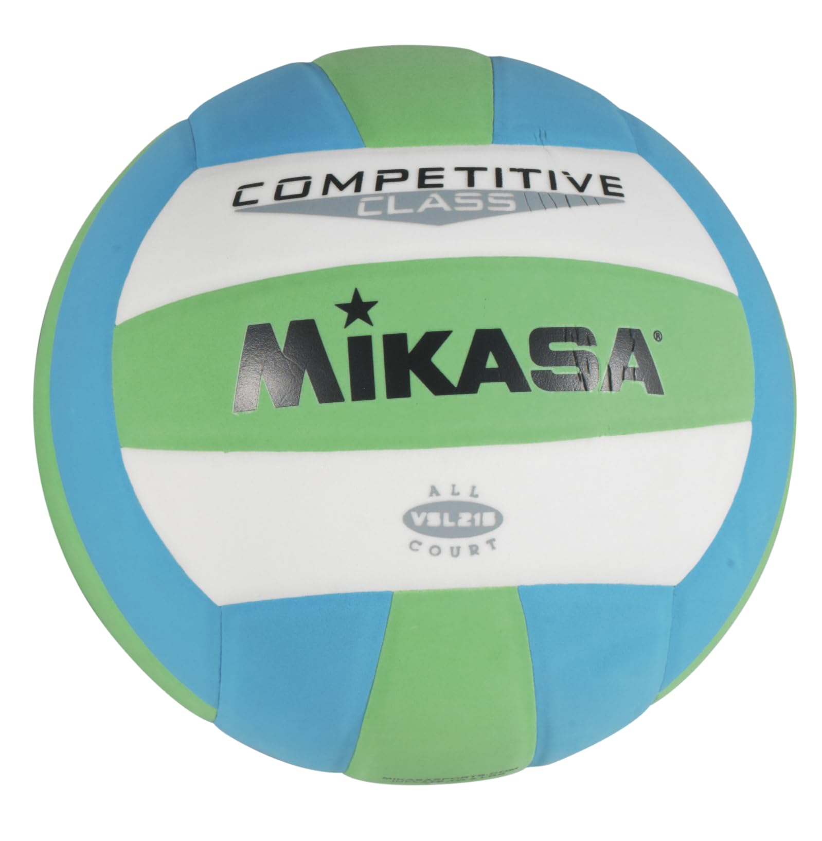 Voleibol Mikasa Verde Blanco Azul de Clase Competitiva