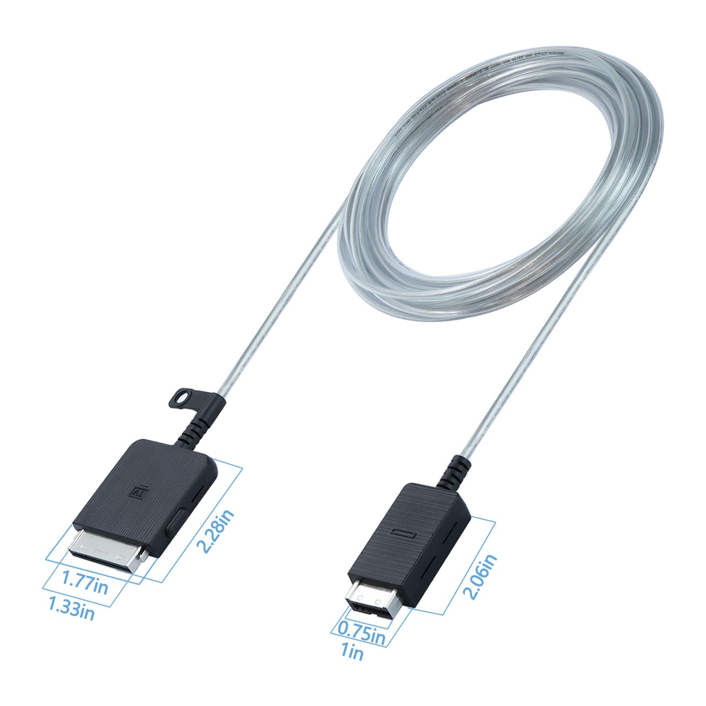 Cable de Conexión Invisible Tjweiqing BN39-02470A Compatible con Samsung The Frame QLED 4K Smart TV QN43-QN85LS03B