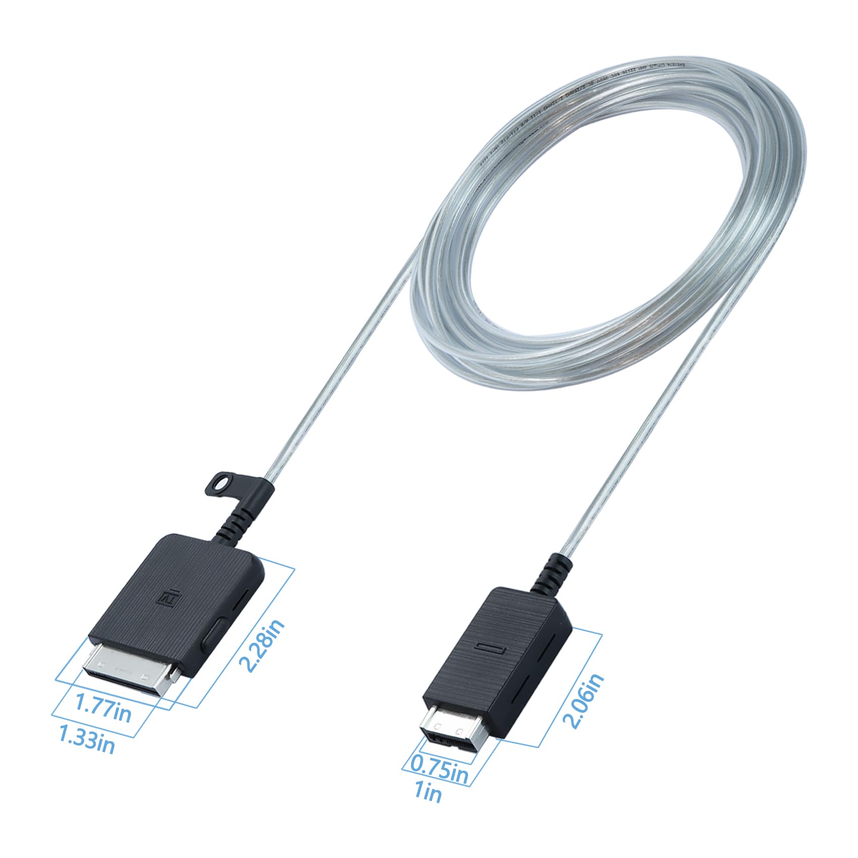 Cable de Conexión Invisible Tjweiqing BN39-02470A Compatible con Samsung The Frame QLED 4K Smart TV QN43-QN85LS03B