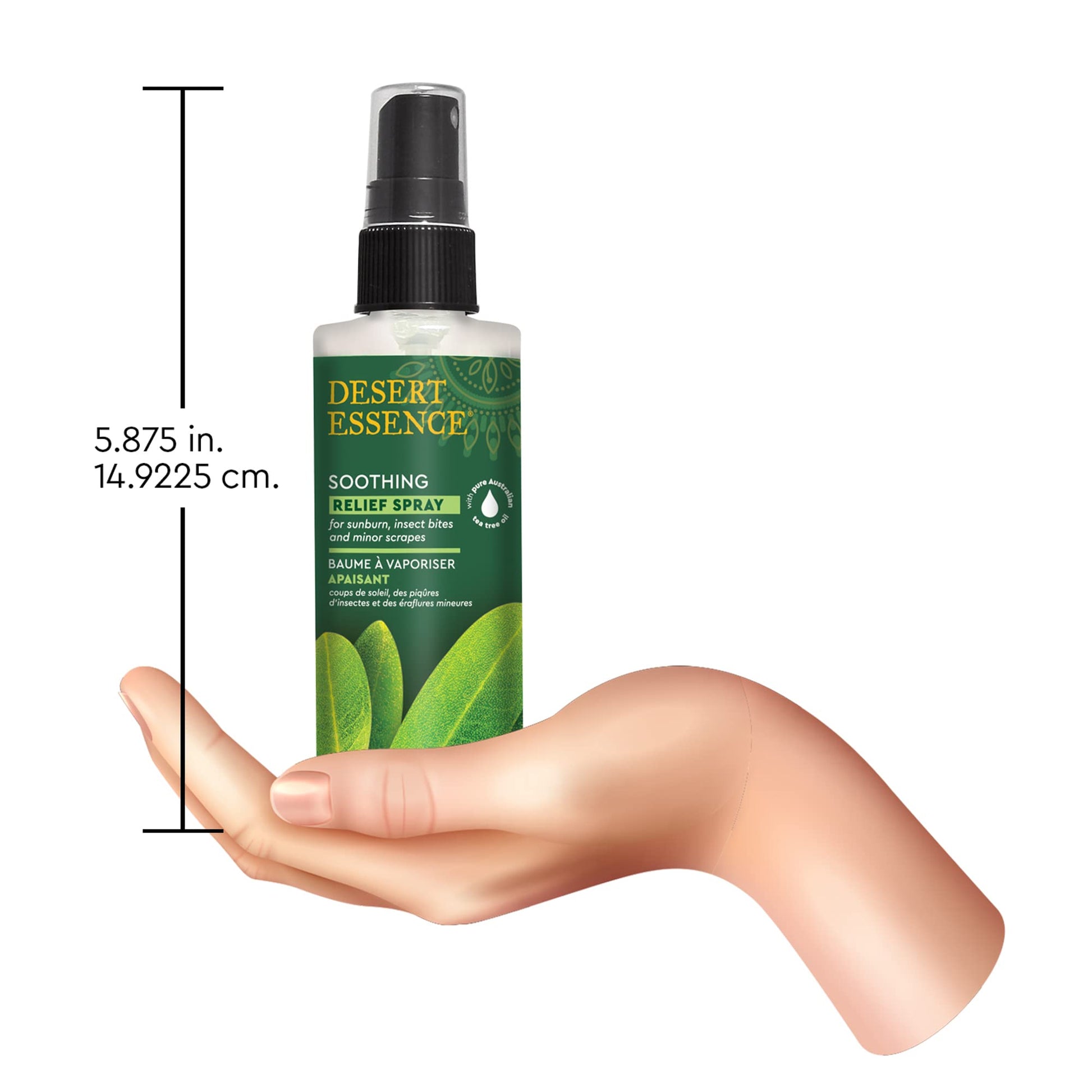 Pack of 6 x Desert Essence Relief Spray - 4 fl oz