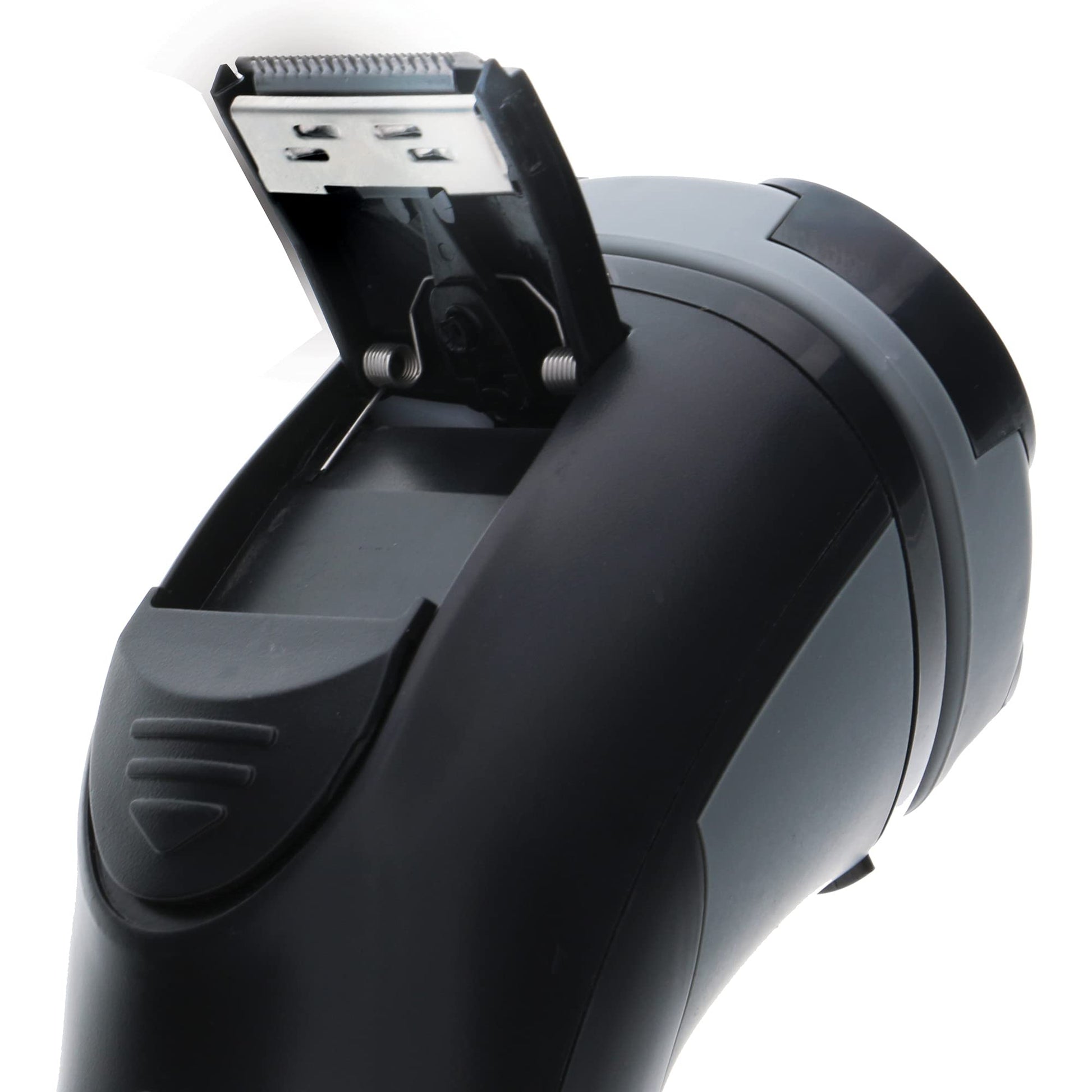 Barbasol Mens Rechargeable Shaver W/Stainless Steel Blades & Pop Trimmer