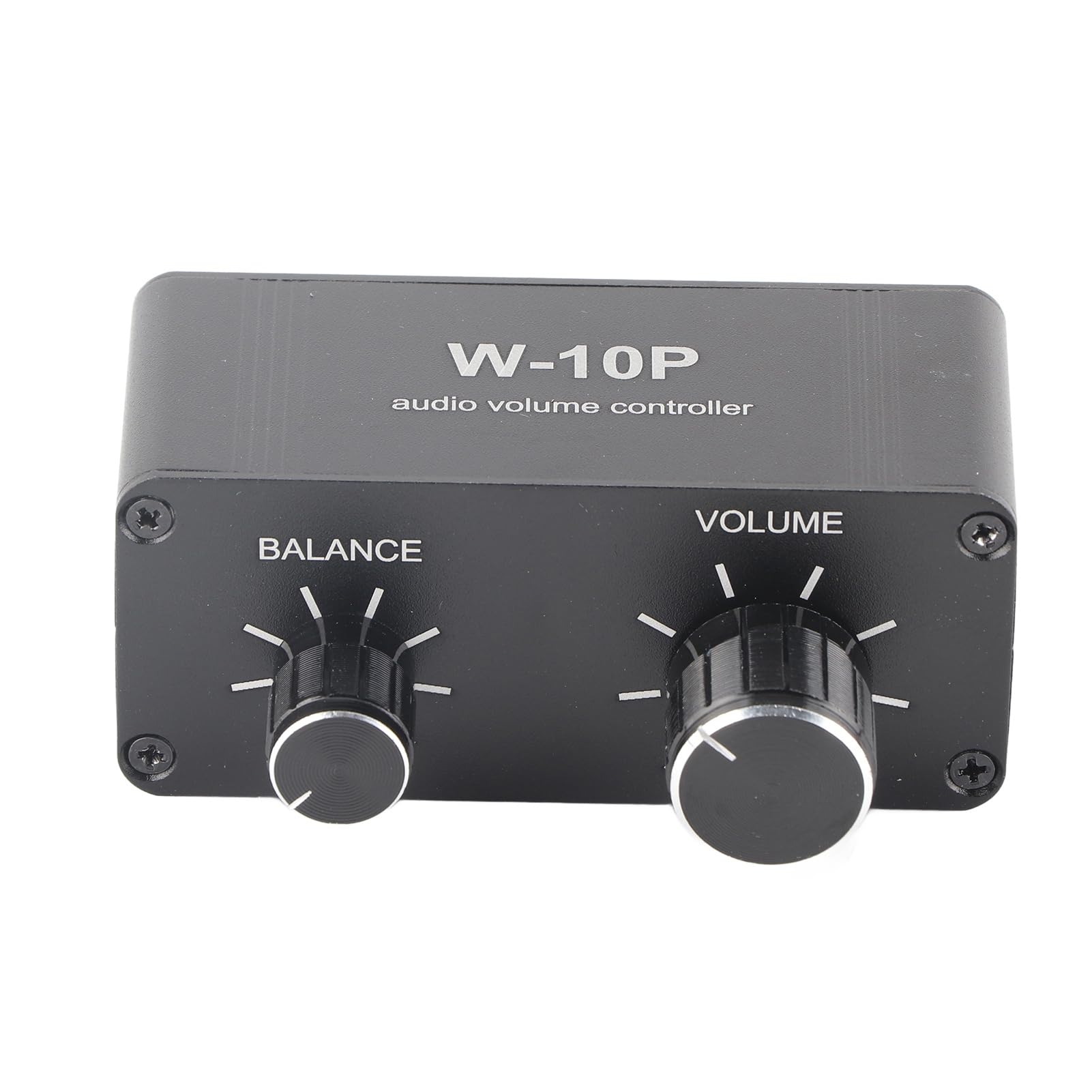 Controlador de Volumen, Mini Ajustador de Audio EstéReo con Salida de 3.5Mm Controlador de Volumen para Altavoces de Coche y Motocicleta