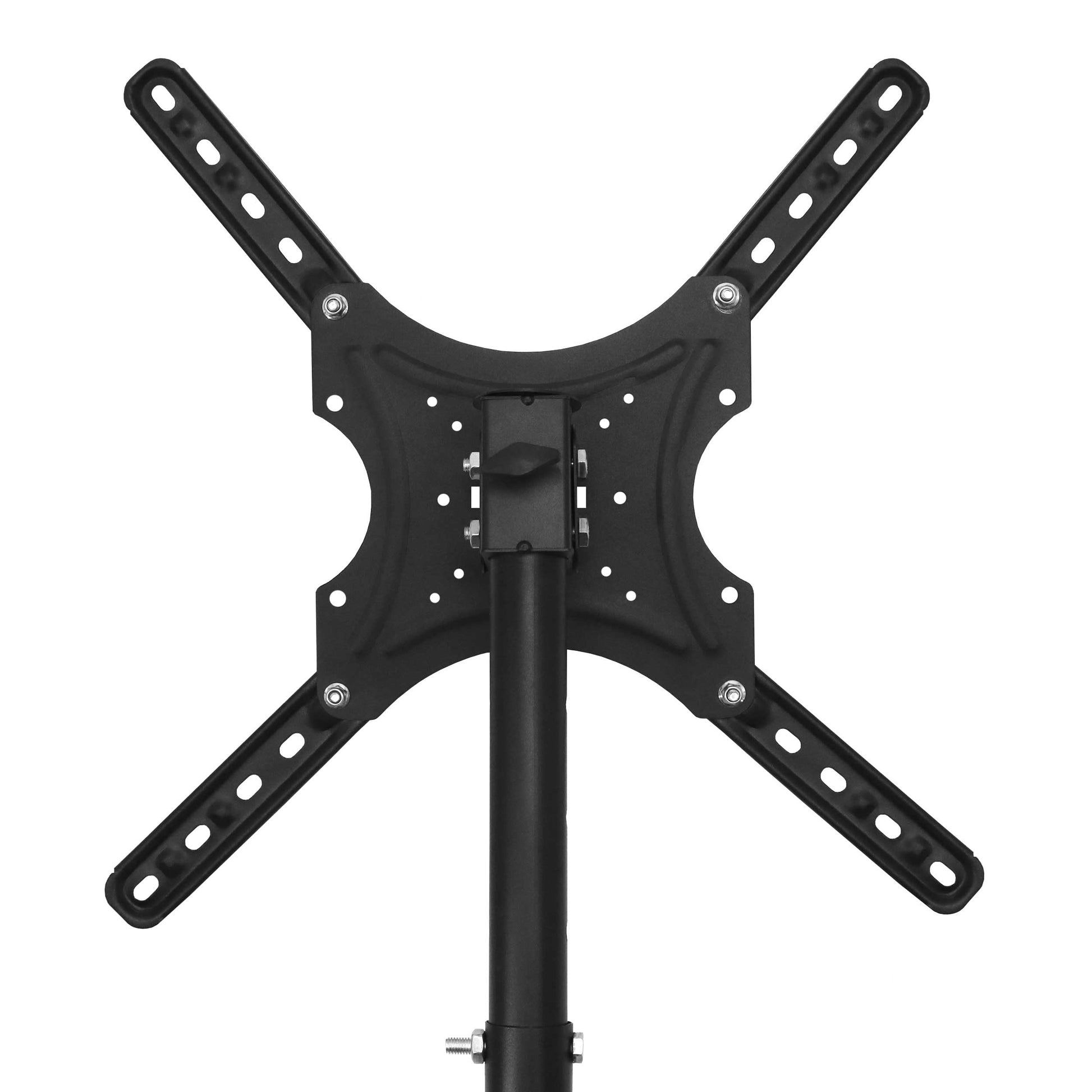 Lucky Owl Kit de 5 Soportes de TV inclinable en Techo de 26"-55" Pulgadas Soporte de TV (DN04-C2655) Giratorio 360° Carga máxima de 30 kg VESA 400X400 Resistente Material Reforzado.