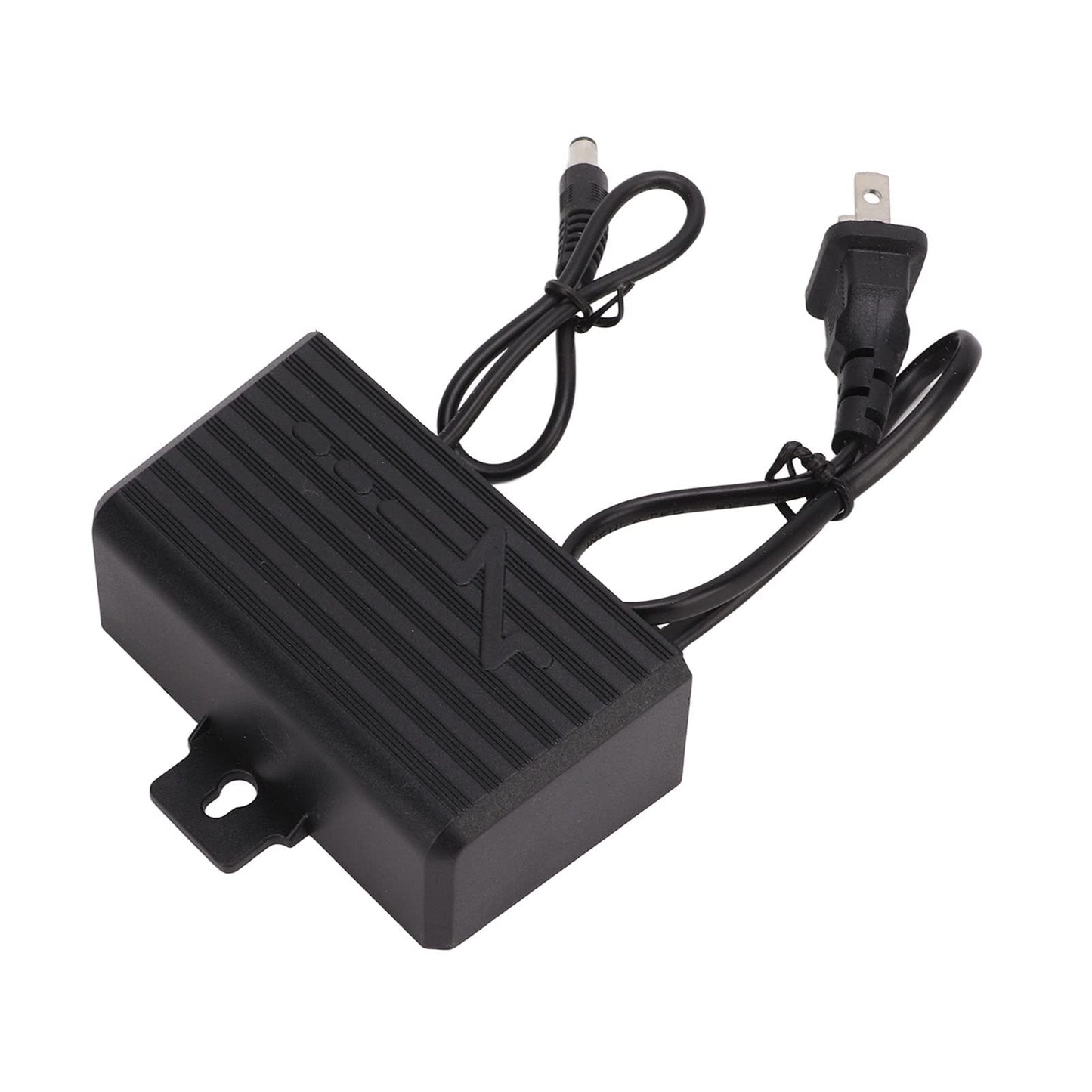 Enchufe de Fuente de Alimentación, Protección contra la Lluvia Al Aire Libre 12V 2A Adaptador a Prueba de Herrumbre para Cámaras de Vigilancia Monitor (Enchufe de EE. UU.)