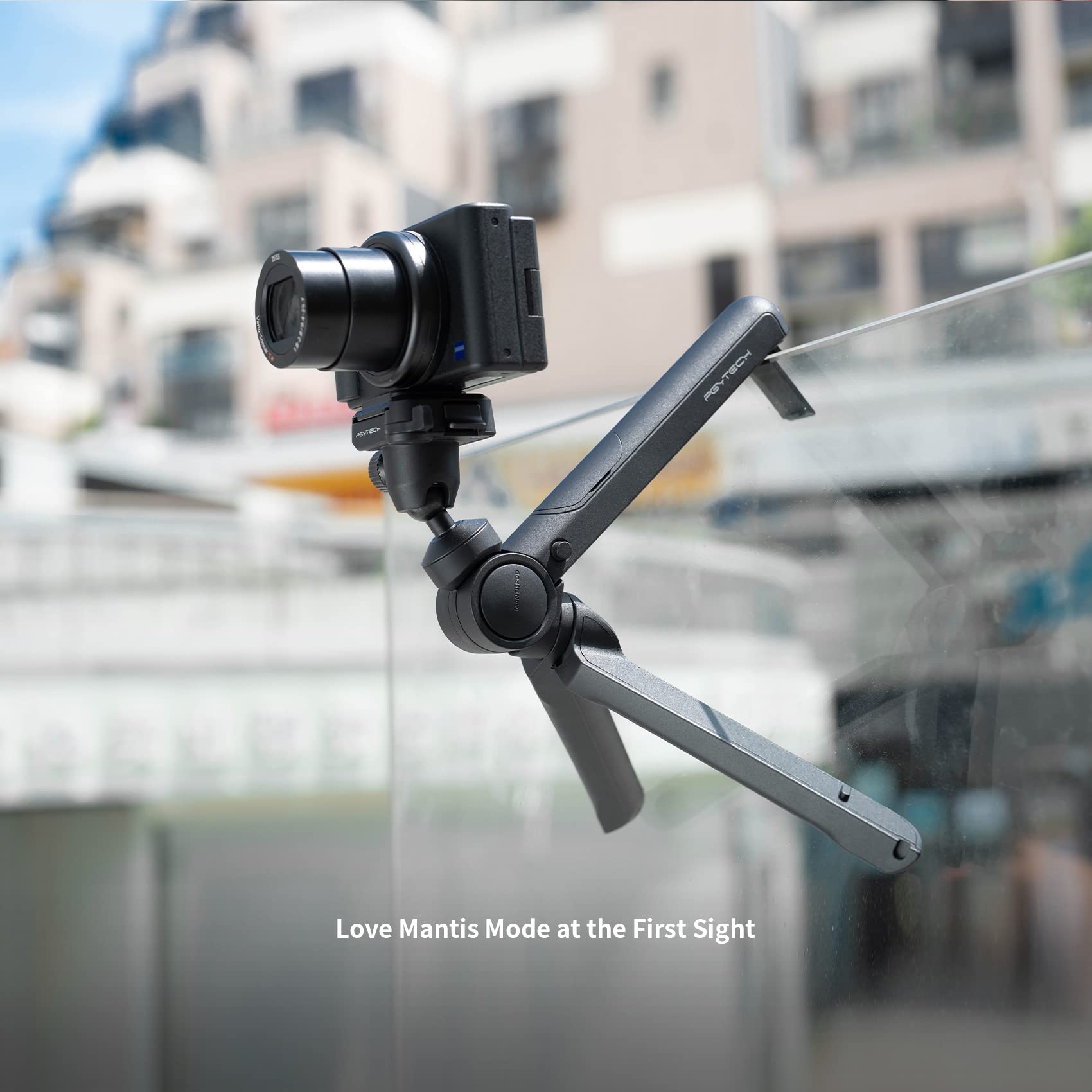 Trípode Mini Cámara PGYTECH Negro Clásico MantisPod 2.0