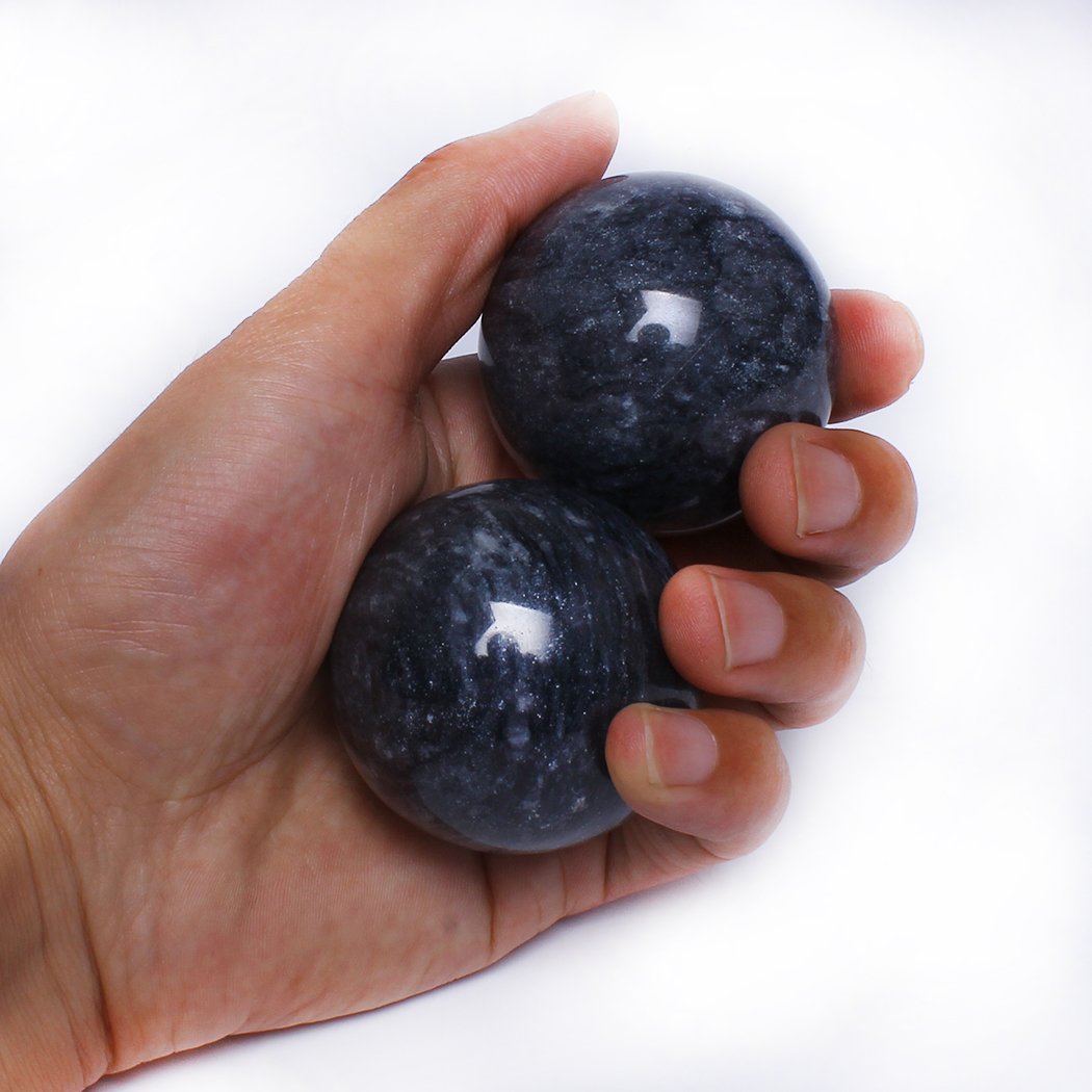 Pelotas de Ejercicio Mármol Salud China Gris Oscuro Caja