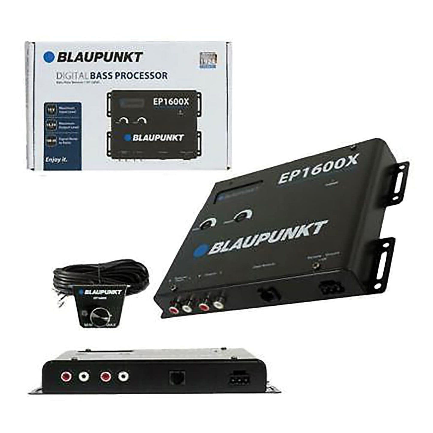 BLAUPUNKT EP1600X EP1600X Procesador digital de graves con control remoto (negro)