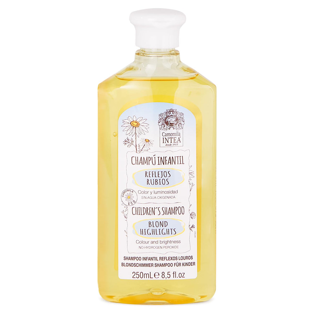 Intea Champú Infantil Reflejos Rubios, 250 ml