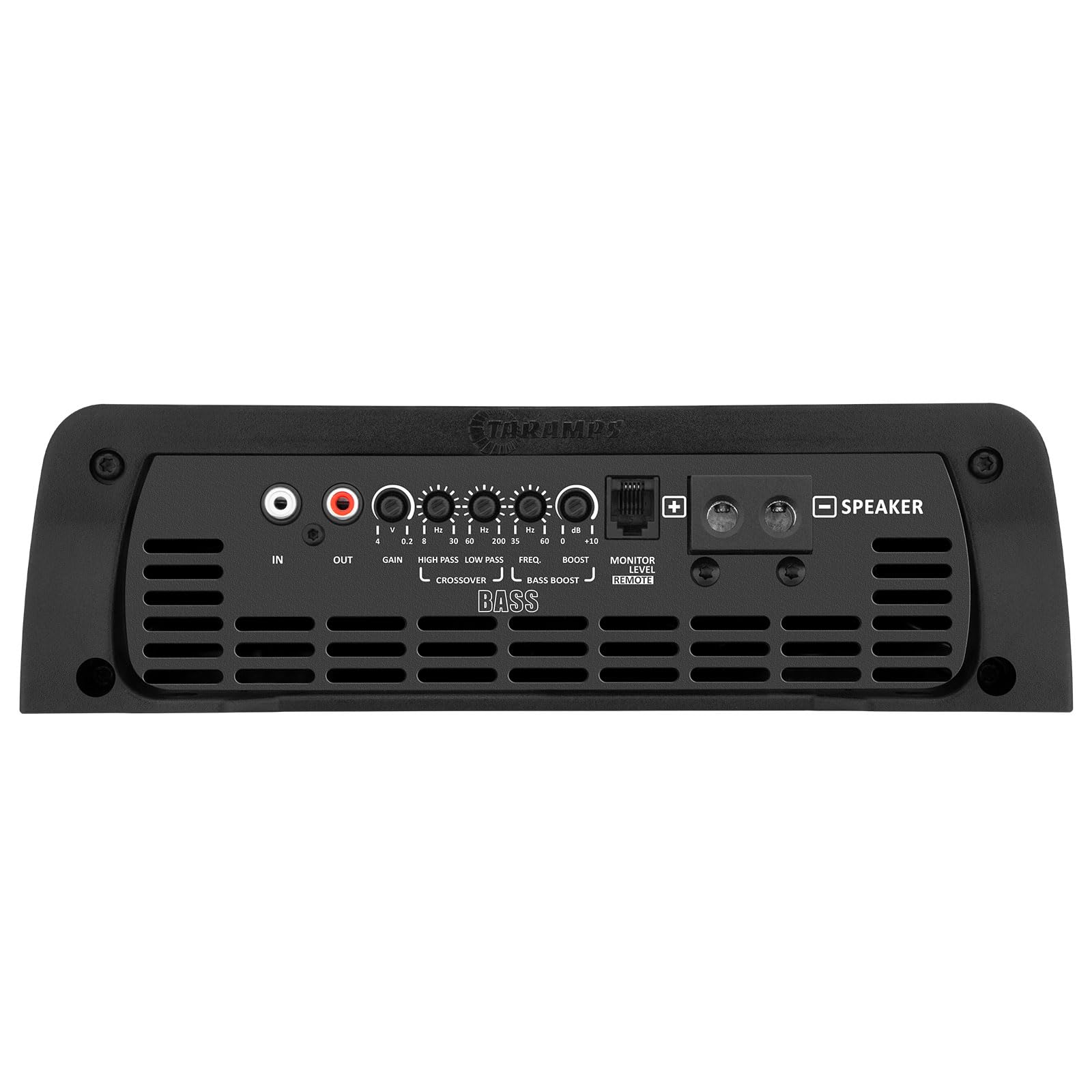 Amplificador Taramp's Negro Multiimpedancia Monobloque Clase D para Coche