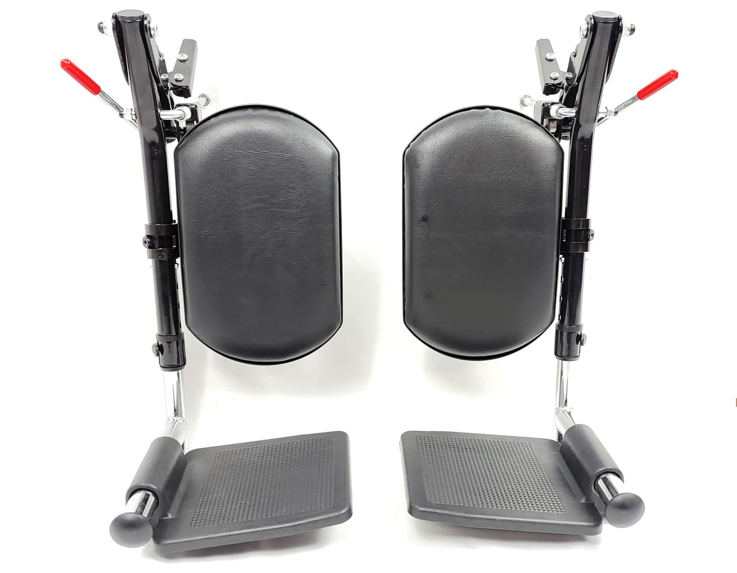 Reposapiés Elevables ReyjiuMed Compuesto con Almohadilla Acolchada para Silla de Ruedas Reclinable y Estándar