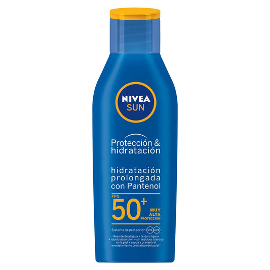 NIVEA SUN Protector Solar Corporal FPS 50+ Hidratante Resistente | 200 ml