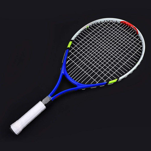Raqueta de Tenis Unisex Azul Durable con Bolsa de Transporte para Niños