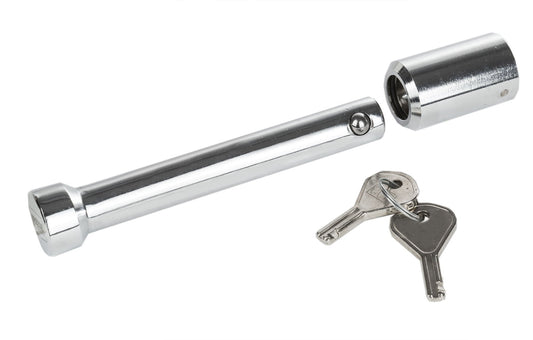 Candado de Enganche para Remolque Reese Clase V Cromado diámetro 5/8 Pulgadas para Receptor 2-1/2 Pulgadas Profesional