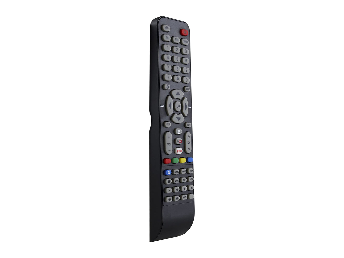 LIDERT Control Remoto ATVIO JVC Smart TV Modelos 43d1620 49d1620 55d1620, S139h S140fs, (Comprar únicamente si tu Control es Igual al Que se Muestra en la Imagen.)