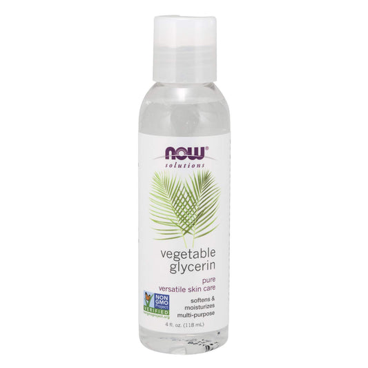 Now Foods NOW Solutions Glicerina vegetal, 4 onzas líquidas