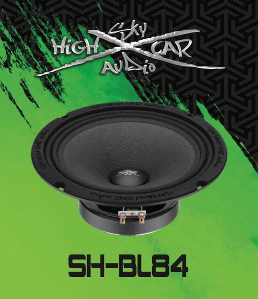 Altavoz de Rango Medio Sky High Car Audio Azul 8 Pulgadas 4 Ohmios