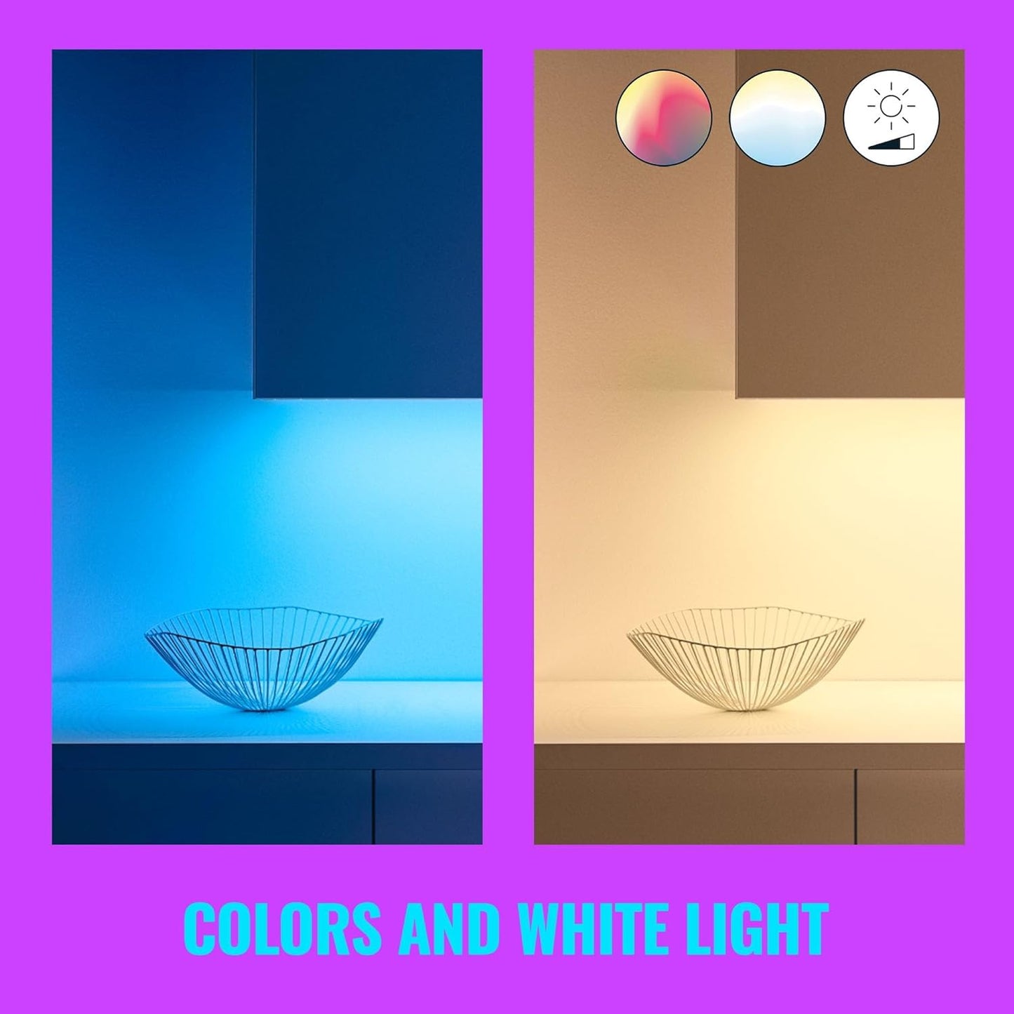 Extensión Tira de Luz WiZ Colores Compatible con Alexa