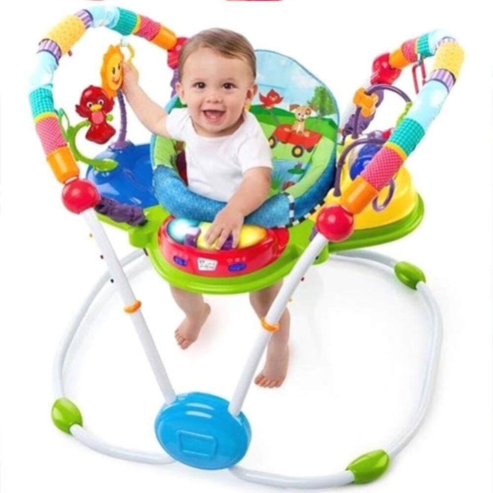 Baby Einstein 60184 Neighborhood Friends Special Edition - Saltador Musical de Actividades para Niños Mayaores de 6 Meses y un Peso de Hasta 11.34 kg (25 lb), Unisex, Multicolor, 30.5" x 33" x 29