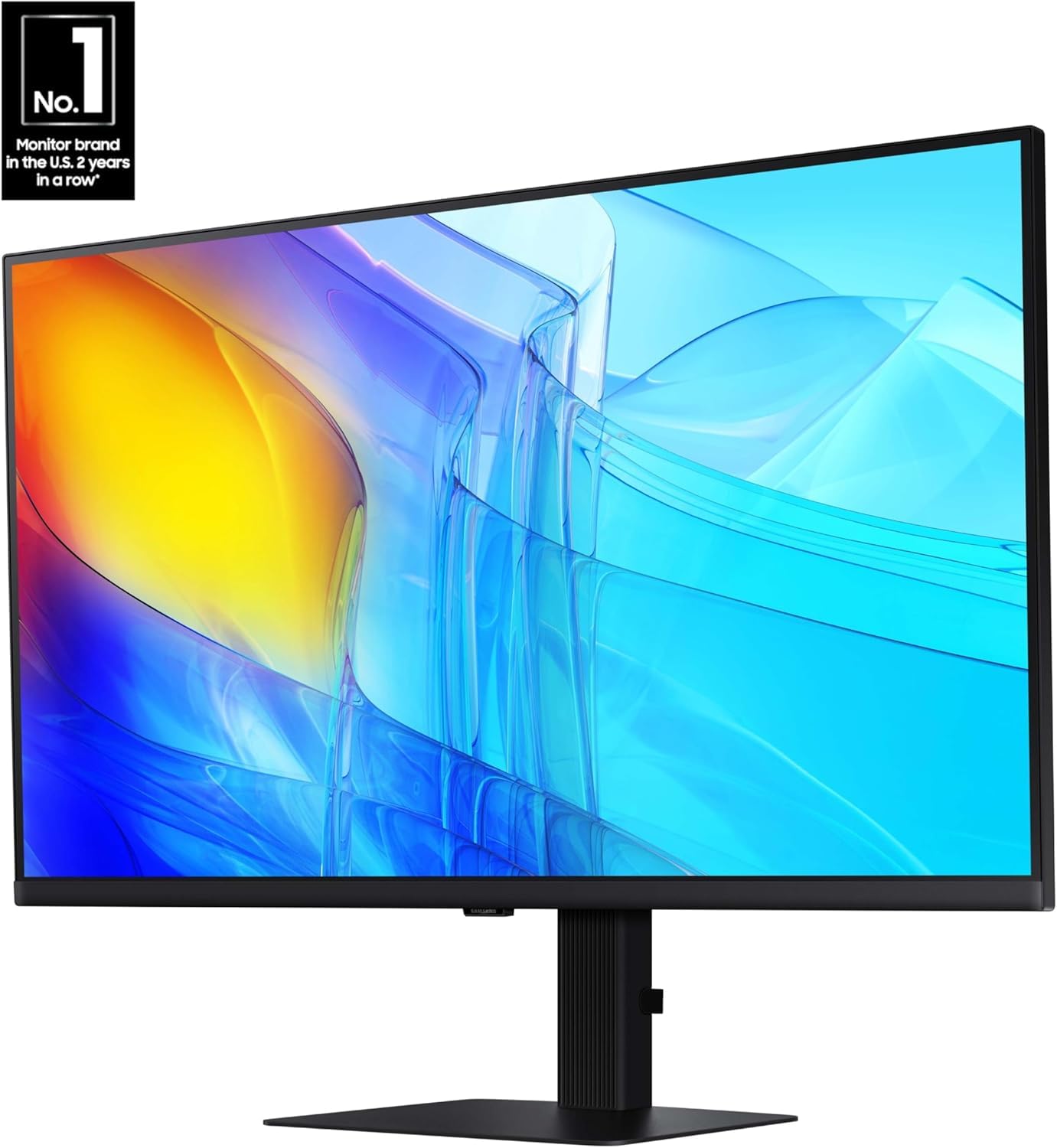 SAMSUNG Viewfinity S8 (S80D) Series Monitor de computadora de alta resolución 4K Uhd de 27 pulgadas Hdr10 multipuerto con puerto HDMI Displayport Usb-A soporte ajustable en altura Ls27D806Eanxgo 2024