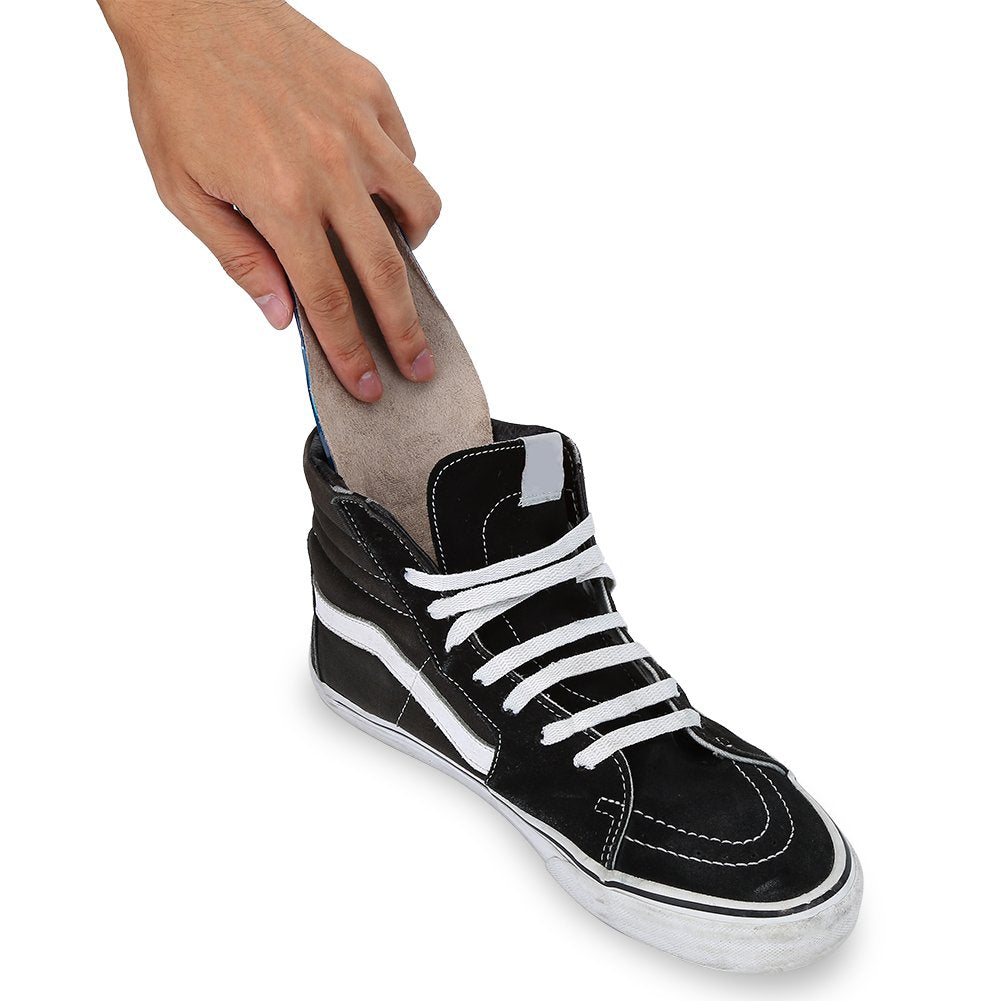 Plantillas de silicona Plantillas unisex de cuerpo entero Plantillas deportivas suaves y ortopodicas anti-shock para la fascitis plantar Soporte para el arco y dolor los pies(S)