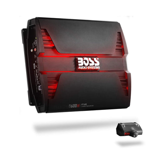 Boss Audio PT1600B Phantom 1600W 2 Channel Full Range, Class A/B Amplifier