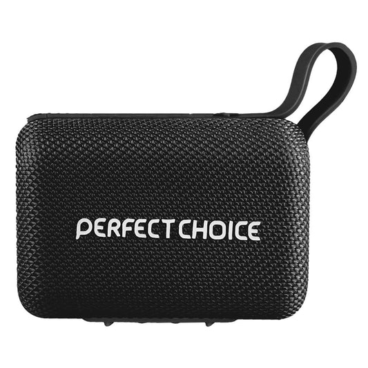 PERFECTCHOICE Bocina Portátil Inalámbrica 35h de Reproducción Sugary (Negro)