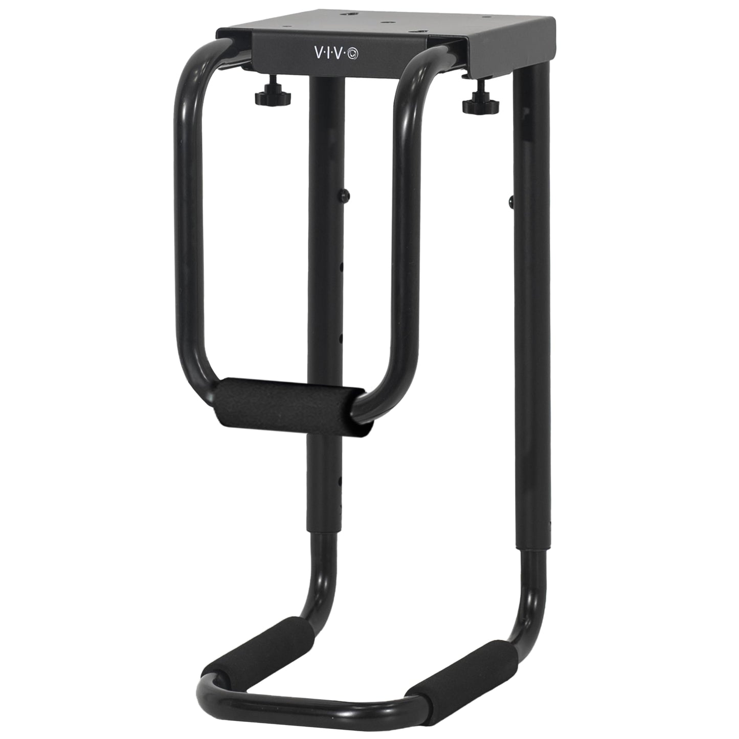 Soporte Ajustable para PC Vivo Negro con Bloqueo Seguro