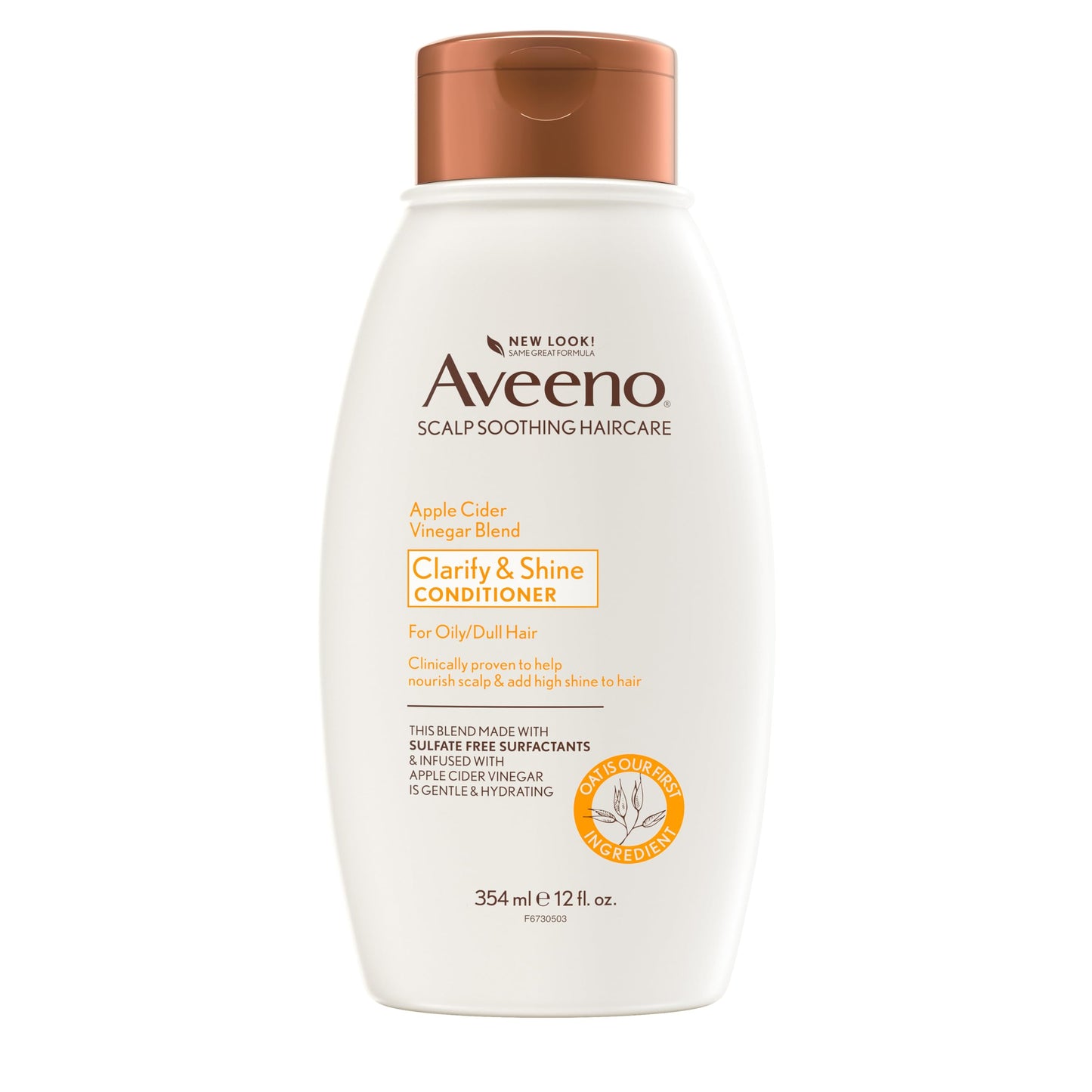 Aveeno Scalp Soothing Apple Cider Vinegar Blend Conditioner, 12 Ounce