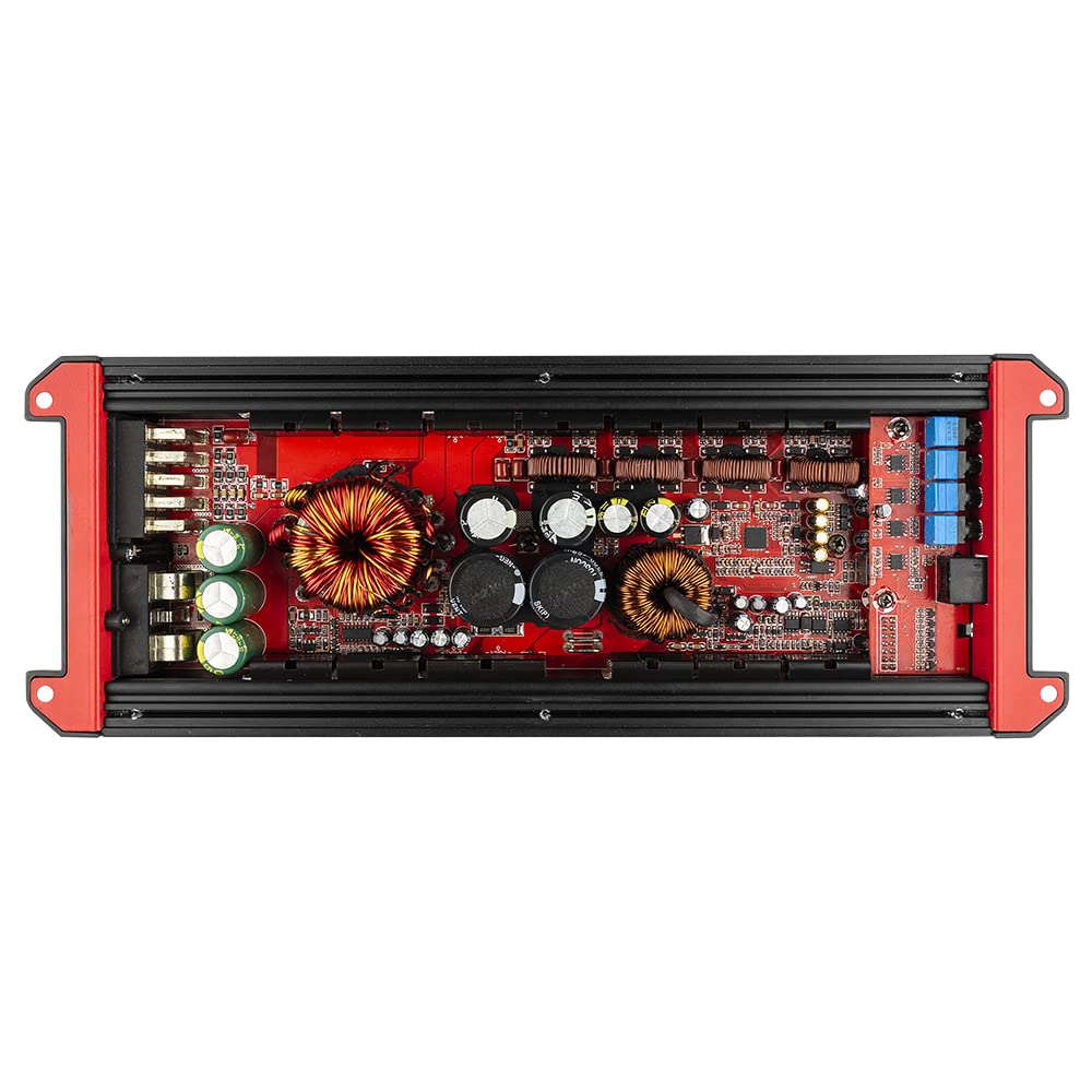 Amplificador de Rango Completo DS18 G4000.5D Negro 5 Canales 4000 Vatios Clase D