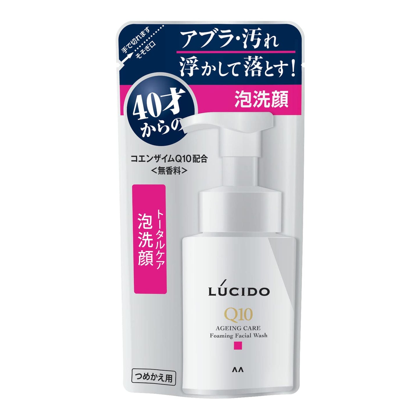LUCIDO () Recarga De Espuma Limpiadora Q10 De 130 Ml Para El Cuidado Total
