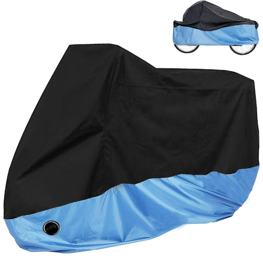 LATOLINON - Funda para bicicleta para adultos, color azul