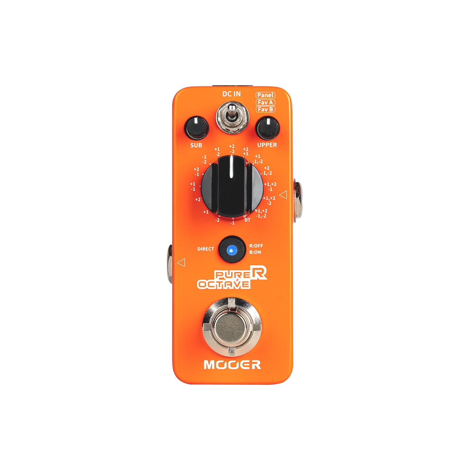 Pedal de Guitarra Octava MOOER Purer 15 Modos Micro Series
