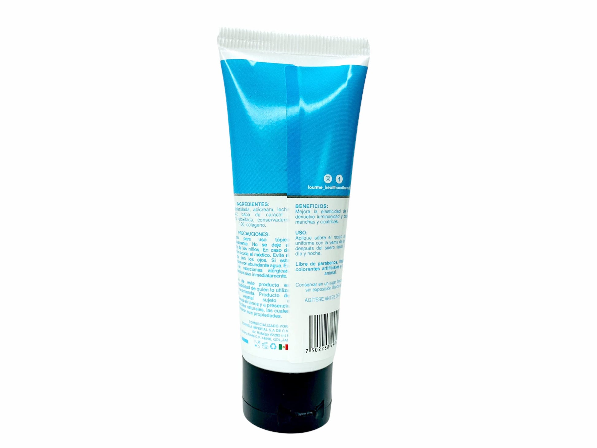 Crema anti-edad baba de caracol colágeno rejuvvenece e ilumina 3x1 - Fourme