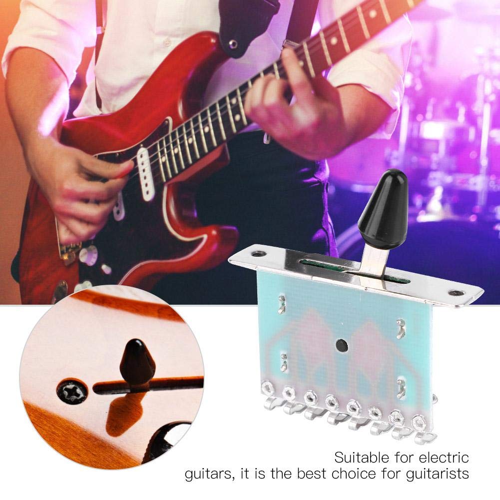 Guitarra Eléctrica Selector de Perilla de Control de Interruptor de Olla de 5 Vías Accesorios de Guitarra