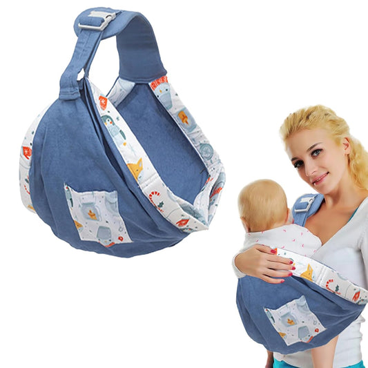 Fular Portabebés Mochila Portabebes Multifunción Portabebes Recien Nacidos Portabebes Transpirable De Verano Fulares Portabebes Versátiles Transpirables Para Bebés De 3 a 36 Meses (azul)