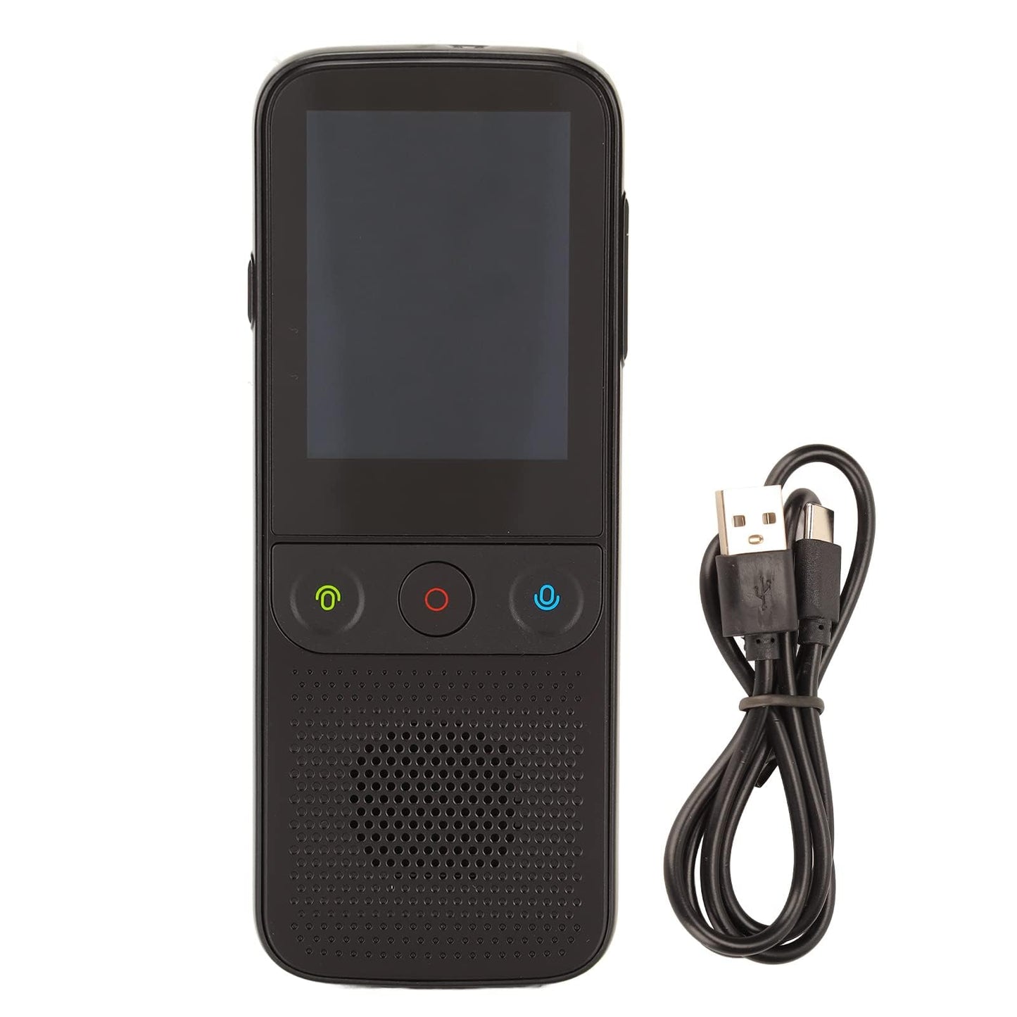 Dispositivo Inteligente de Traducción Instantánea de Idiomas T10 Pro Traductor Portátil WiFi Y Traducción Fuera de Línea 138 Idiomas Traductor en Tiempo Real para Negocios de Viajes(Negro)