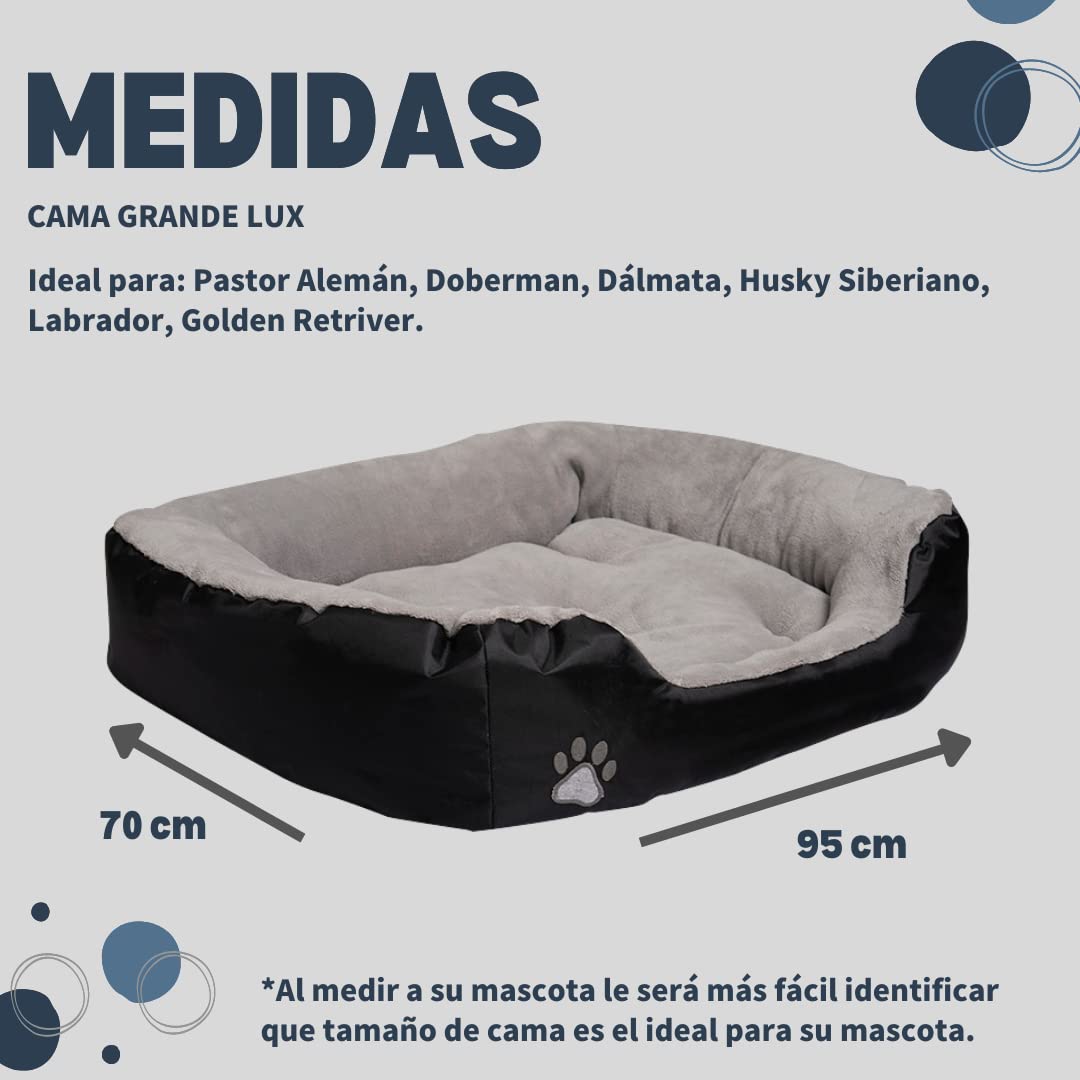 Camita Redonda Resistente PET TO BED Beige Antiestrés Lavable para Mascotas