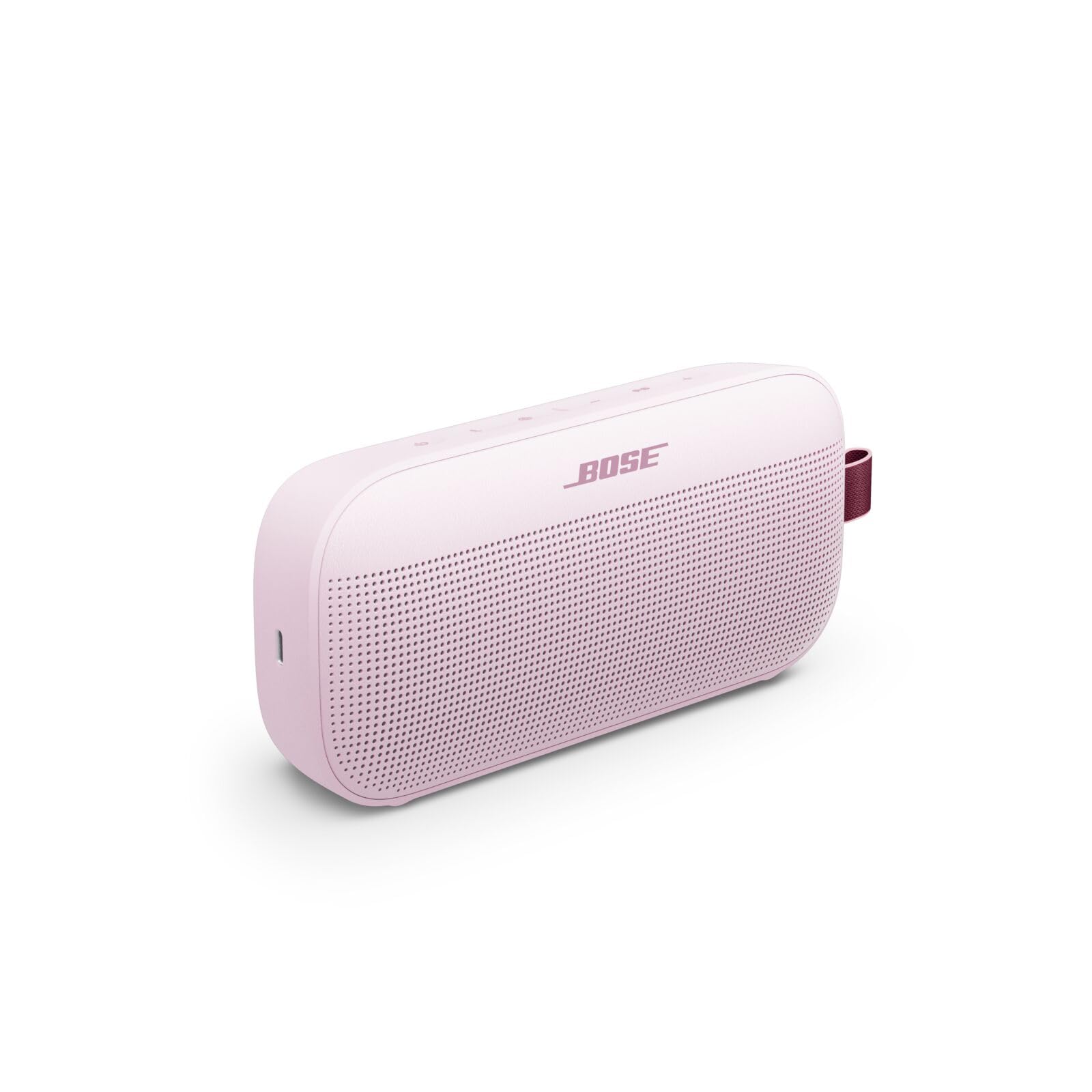 Bose Altavoz Bluetooth portátil SoundLink Flex (2.ª Gen.) Altavoz para Exteriores portátil con Sonido de Alta fidelidad, hasta 12h de duración de la batería, a Prueba de Agua y Polvo, Rosa Pétalo