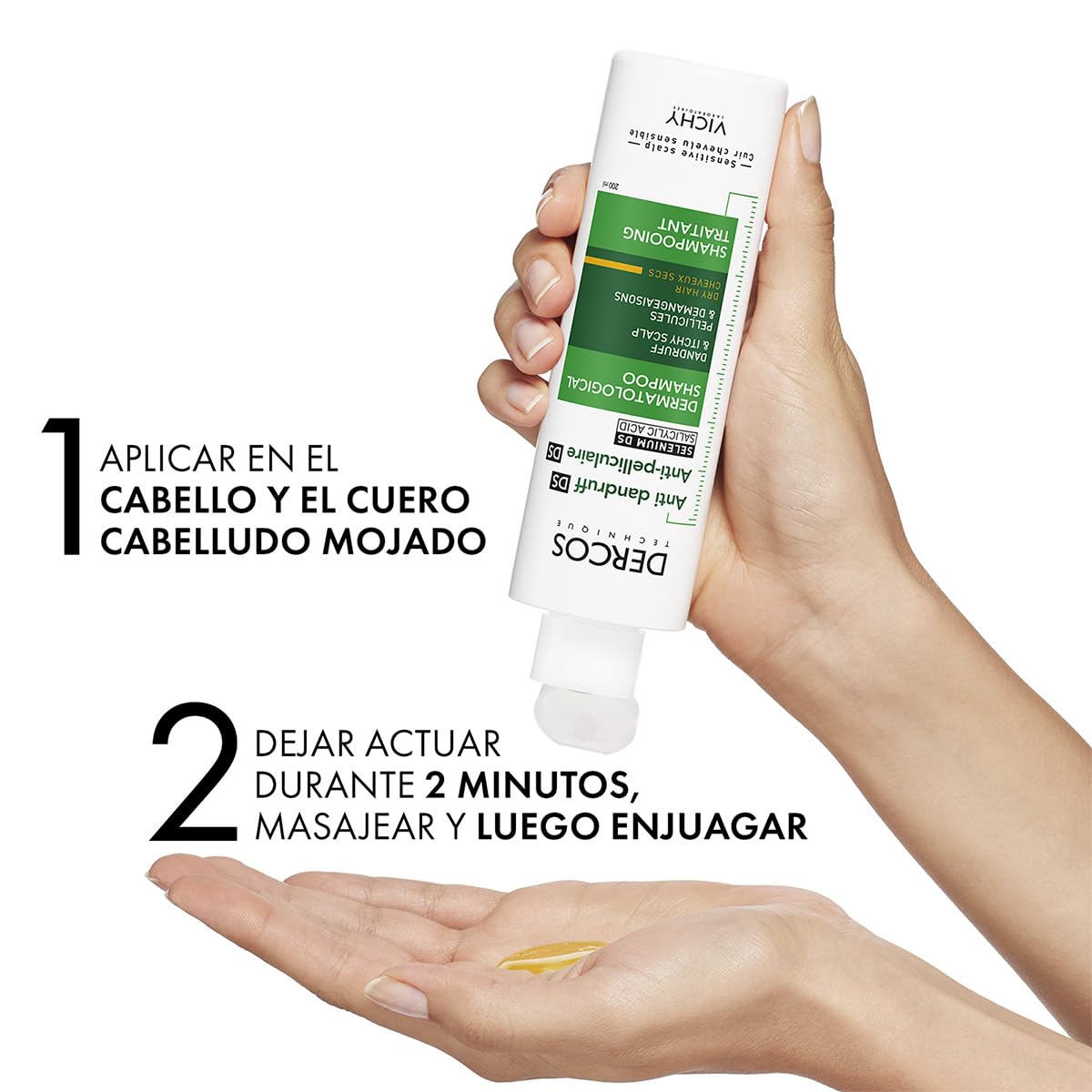 Shampoo DS Vichy Dercos Anti-Caspa Seca 200ml