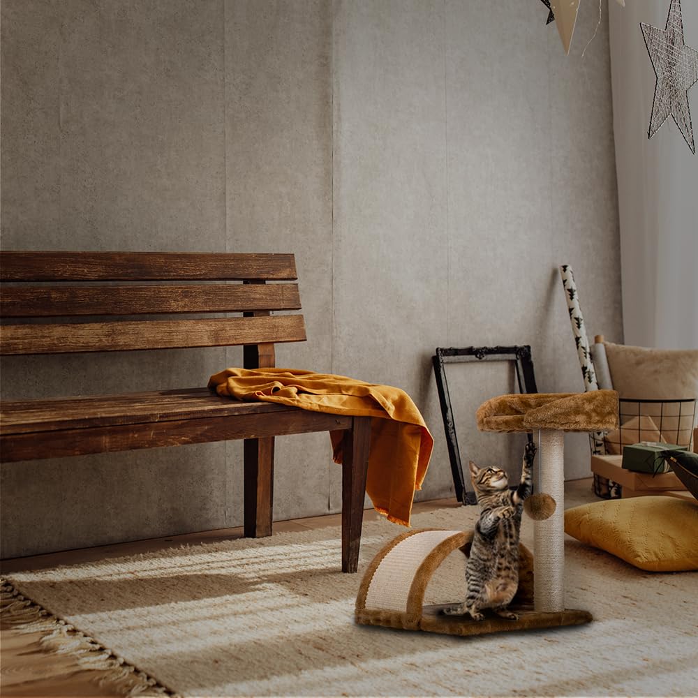 Fancy Pets Mueble/Rascador para Gato Estambul de 50 Centímetros de Altura