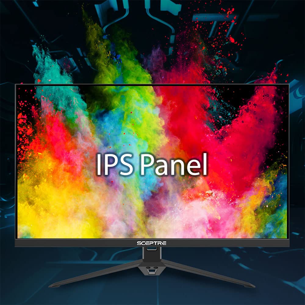 Monitor IPS de Juegos Sceptre 27 Pulgadas Negro 165 Hz DisplayPort HDMI Altavoces Integrados