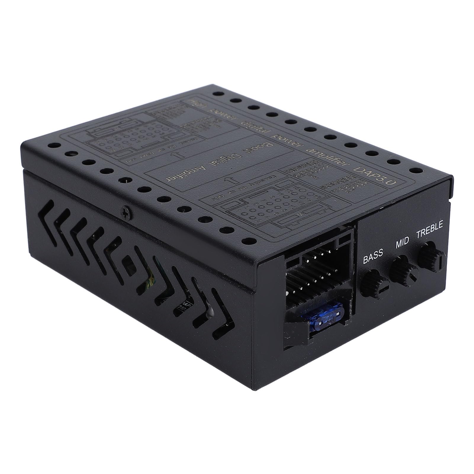Amplificador DSP para Automóvil Clase AB Compatible con Sistemas de Sonido 2/4 Ohmios DC12V