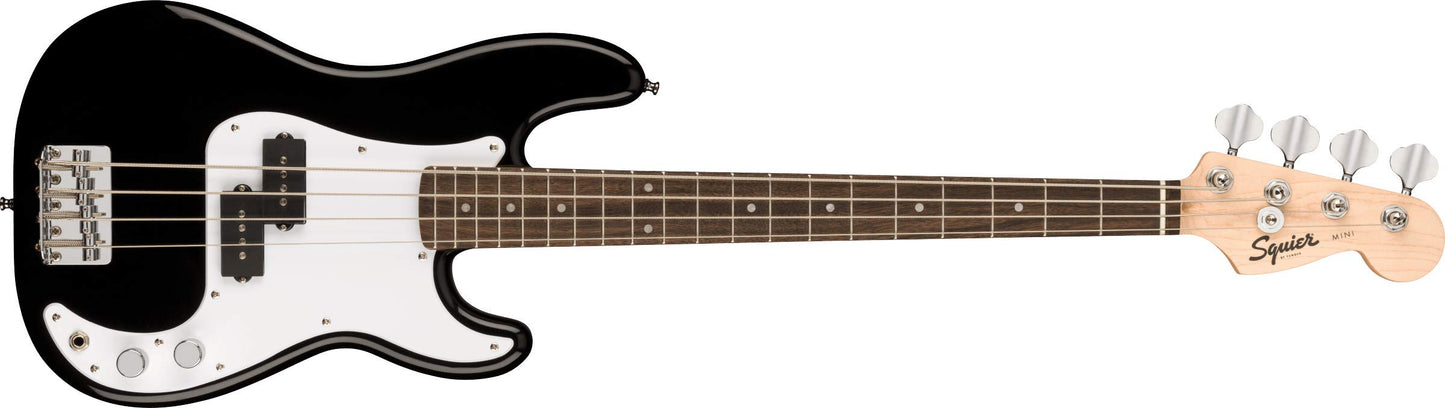 Fender Squier - Bajo eléctrico - Mini bajo de precisión en negro