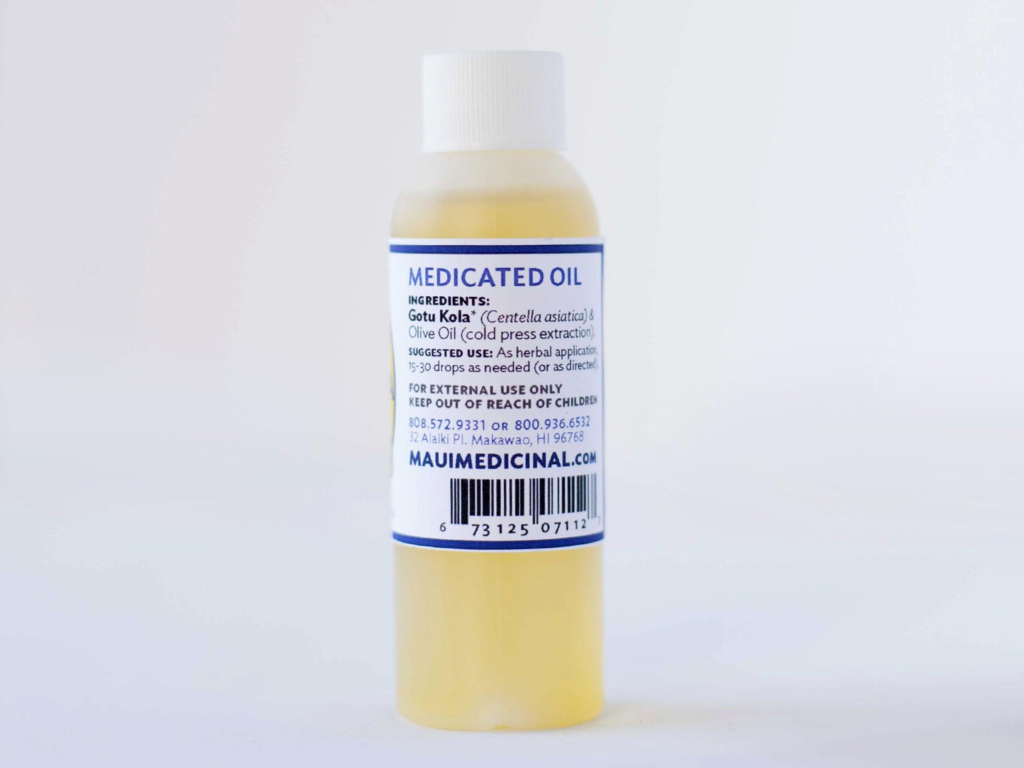 Gotu Kola Oil by Maui Medicinal Herbs