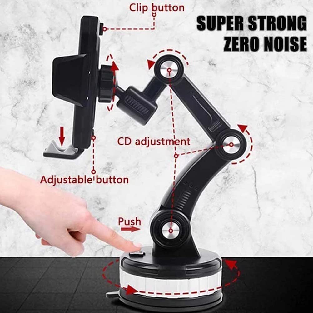 Keenso Soporte para Celular Automovil,Soporte para Celular de Súper Adsorción para Tragaluz de Coche, Parabrisas